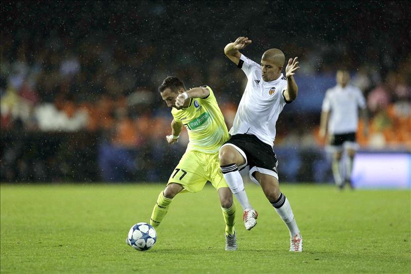 El Valencia pasará a octavos si gana en Bélgica y el Lyon no vence al Zenit