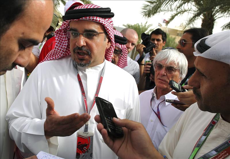 El presidente de la AFC, Salman ben Ibrahim Al-Khalifa, presenta su candidatura