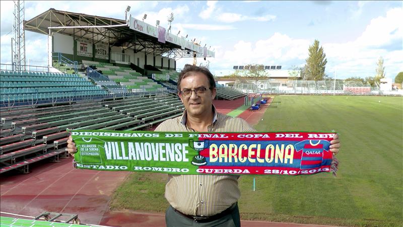 «Los milagros no existen. Se fabrican», lema del Villanovense ante el Barça