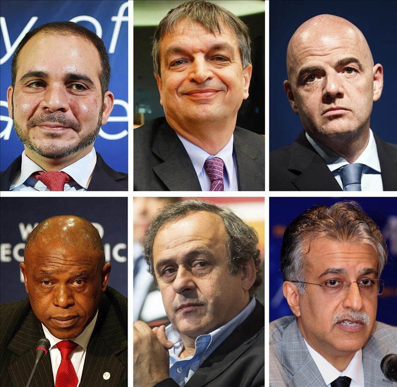 La FIFA admite a cinco candidatos a presidente, entre los que no están ni Platini ni Bility