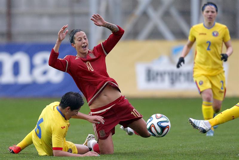 0-0. Rumanía interrumpe la racha de victorias de la selección española femenina de fútbol