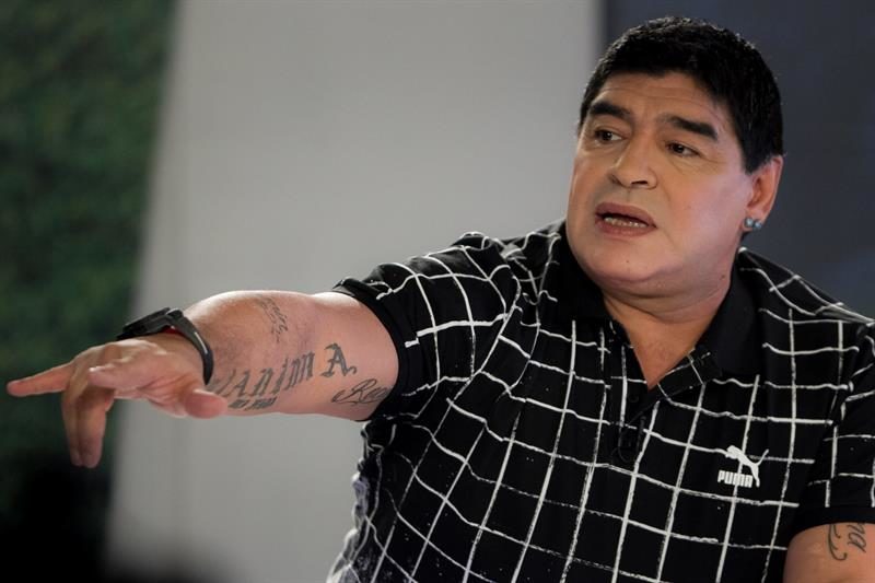 Maradona está "preocupado" por la clasificación al Mundial tras la sanción a Bolivia