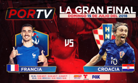 wp image 448317 450x270 - LA GRAN FINAL - Francia VS Croacia - Este Domingo Por TV