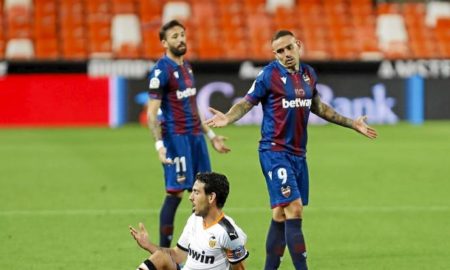 Valencia Levante 450x270 - Levante le saca el empate al Valencia en su vista a Mestalla