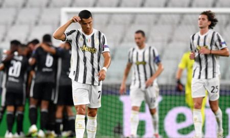 Juventus Fuera 450x270 - Los sueños de la Juventus y CR7 se estrellaron contra el Lyon