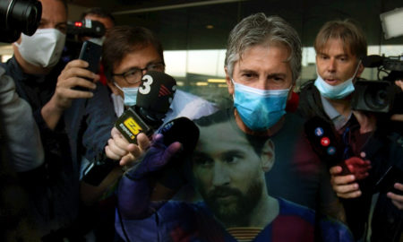 Messi se queda 450x270 - Padre de Messi asegura que Lionel cumplirá su contrato con el Barcelona