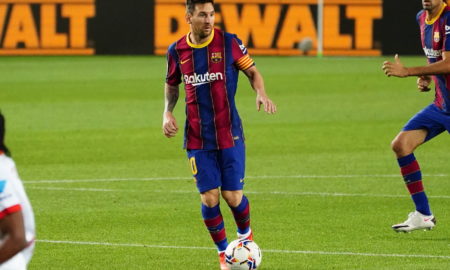 Lionel Messi FC Barcelona 450x270 - Barcelona regresa a la senda de la victoria con goleada