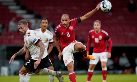 Belgica Dinamarca 450x270 - Dinamarca y Bélgica a definir pase a semifinales en la Nations League