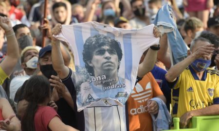 Maradona falleció 450x270 - Celebran a Maradona a un año de su muerte