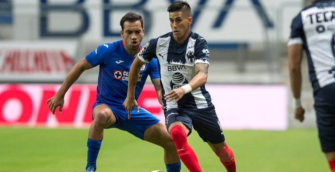 Meza Monterrey - Rayados goleó a Cruz Azul en semis Concachampions
