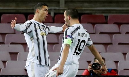 Ronaldo 450x270 - Juventus goleó al Barcelona en el duelo donde Messi y Ronalod se volvieron a ver las caras