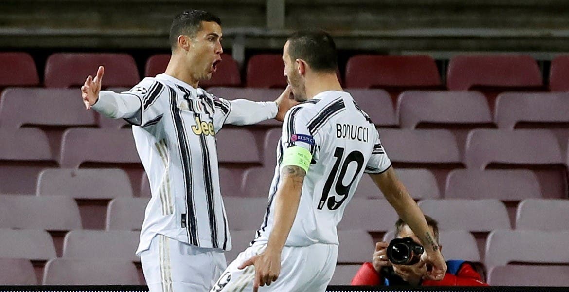 Ronaldo - Juventus goleó al Barcelona en el duelo donde Messi y Ronalod se volvieron a ver las caras