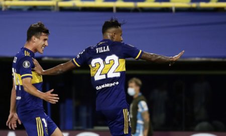Boca Juniors 450x270 - Boca Juniors en la punta de su grupo en la Libertadores al doblegar a Santos
