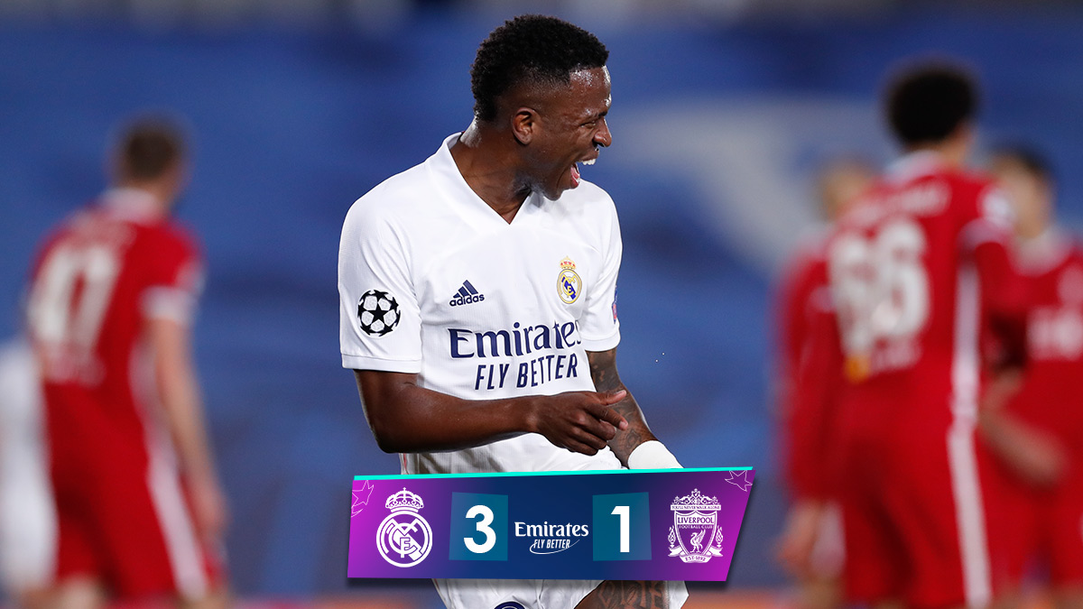 Real Madrid Vinicius - Vinicius Jr. encabeza victoria del Real Madrid ante el Liverpool