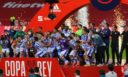 Real Sociedad 450x270 - Real Sociedad se alza con la Copa del Rey