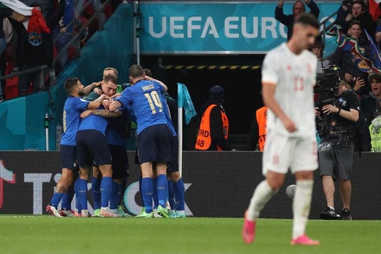 Ita 2 - España se queda en la orilla, Italia a la final de la Euro