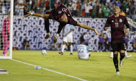 Orbelín Pineda 450x270 - México triunfa con dos goles de Funes Mori