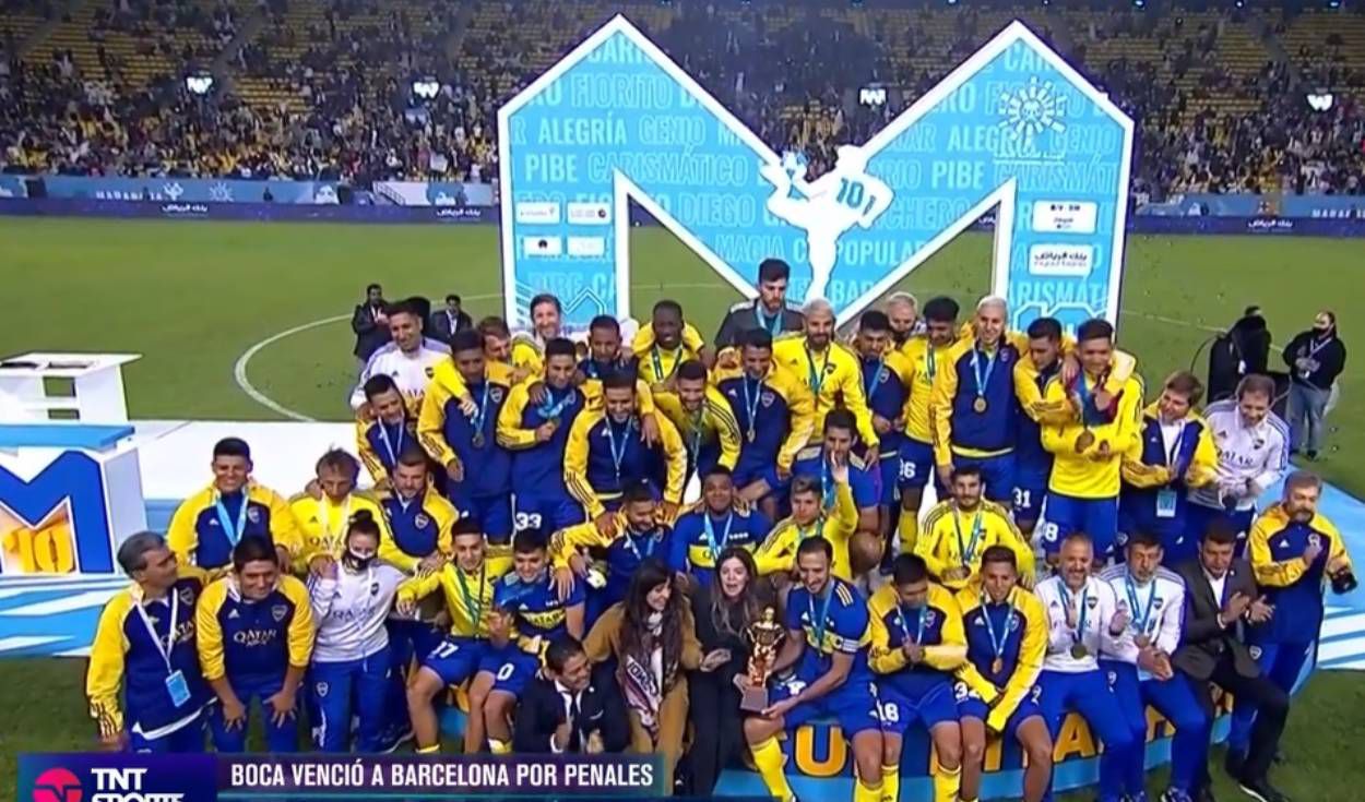 Boca Juniors  - Boca Juniors se queda con la Maradona Cup