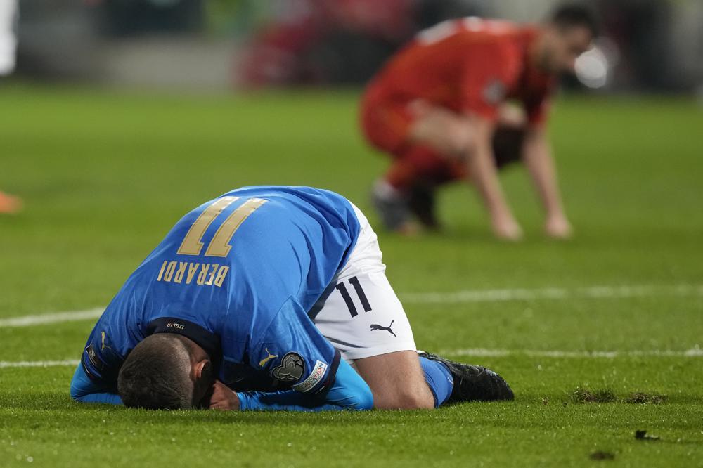 Italia  - Italia sin copa del mundo es eliminado en playoffs