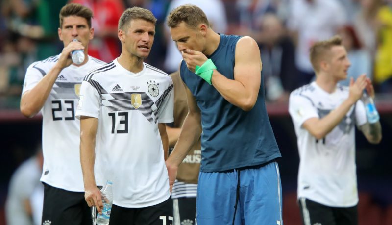 Alemania 2 800x459 - Cinco selecciones que fracasaron en Copa del Mundo