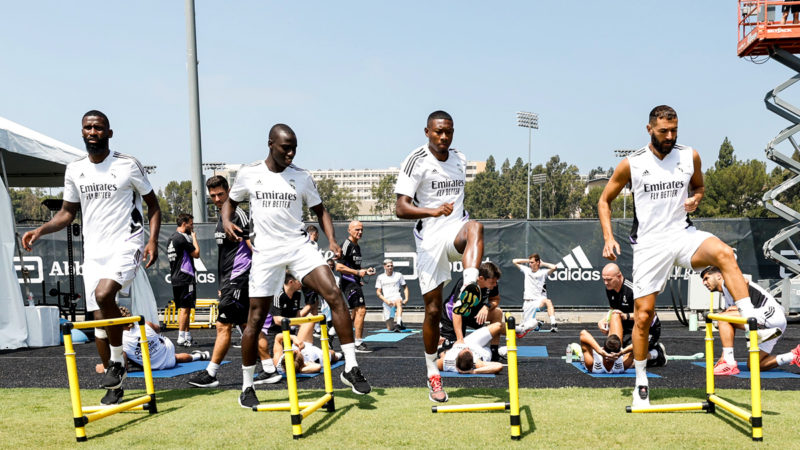 Real Madrid entrenamiento 2 800x450 - Real Madrid y América jugarán el miércoles en California