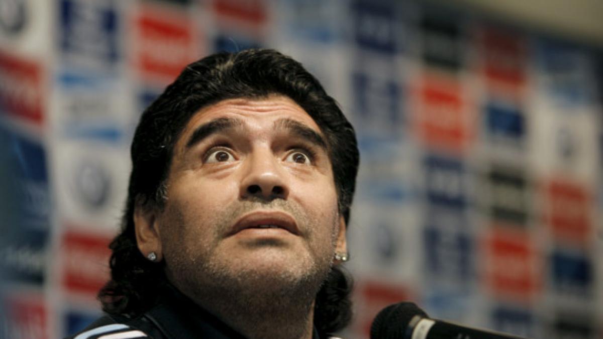 933429a 1 - Maradona y Riquelme viejos rencores no arreglados en Boca