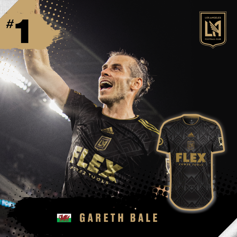 BALE 1 800x800 - Bale, Fuchs y Vela las camisetas mas vendidas de la MLS