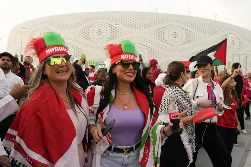 Marruecos 800x534 - Mujeres en Qatar 2022 y el reto del código de vestimenta