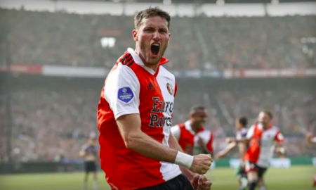 Bebote 450x270 - Santi Giménez un año mas con el Feyenoord