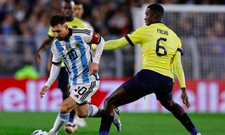 Argentina 2 450x270 - Argentina se impone a Ecuador con gol de Messi