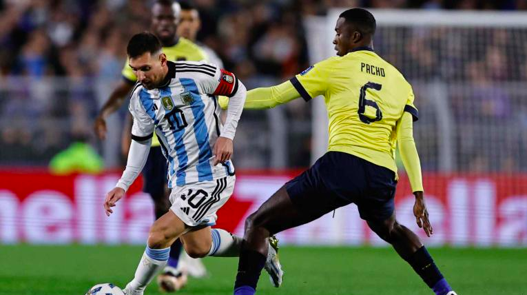 Argentina 2 - Argentina se impone a Ecuador con gol de Messi