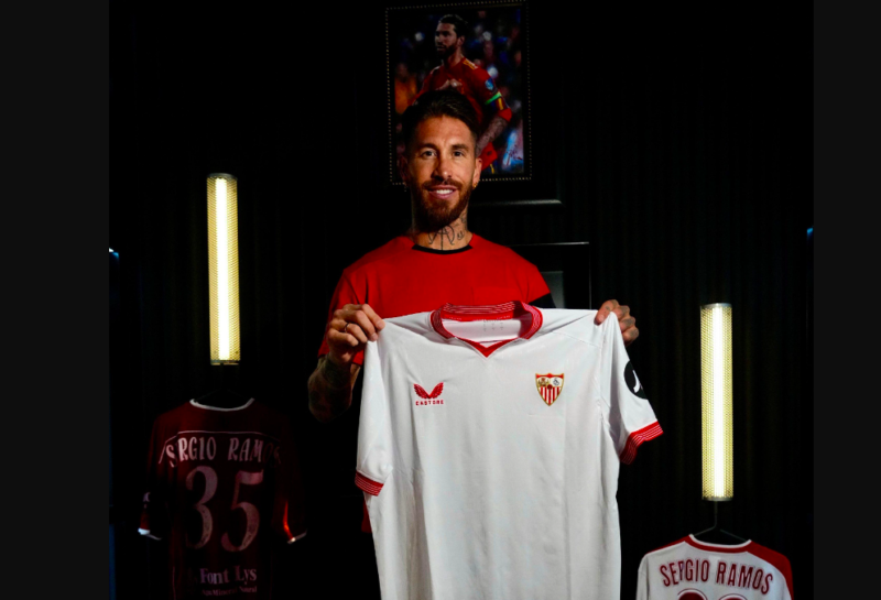 Princial Sergio Ramos 800x545 - Sergio Ramos, el Sevilla, el amor a la camiseta y las opciones que rechazó