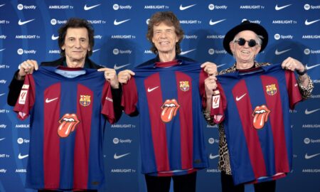 Rolling Stones amb samarreta red 6e7a6bb1d4 450x270 - Barcelona y Rolling Stones juntos para ElClásico