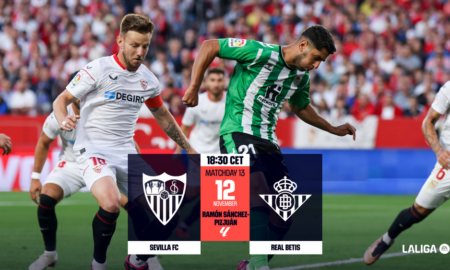 El gran derby 450x270 - El Gran Derby en LaLiga se viene el domingo, el maltratado Sevilla se mide al Betis