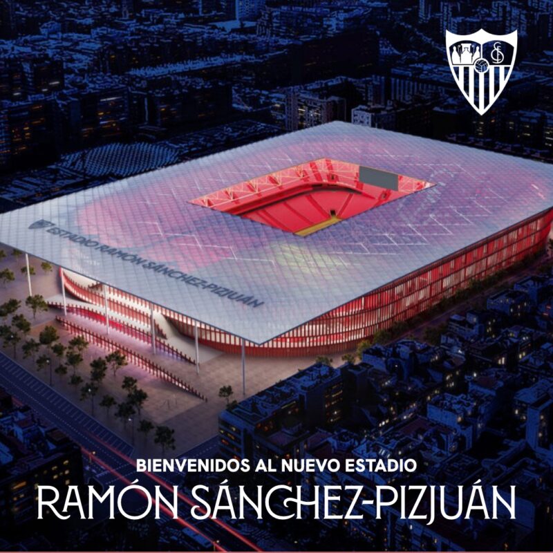 Vista Aerea ESP 1 1 800x800 - El Sevilla FC tendrá un estadio con una nueva cara
