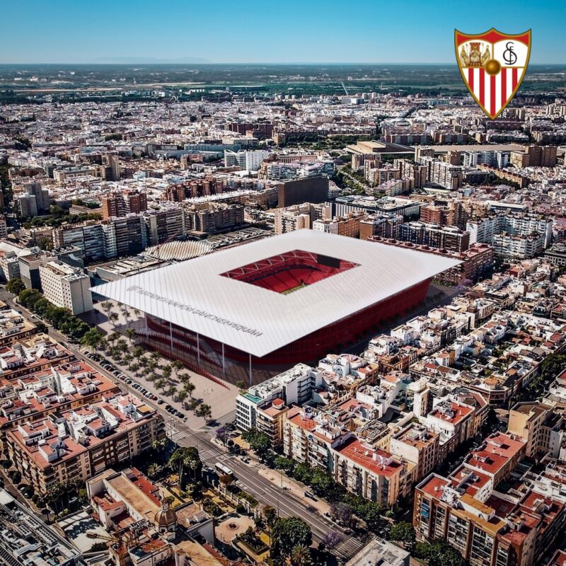 Vista diurna 1 1 800x800 - El Sevilla FC tendrá un estadio con una nueva cara