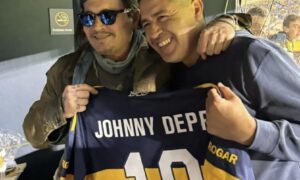 Johnny Depp Boca Juniors