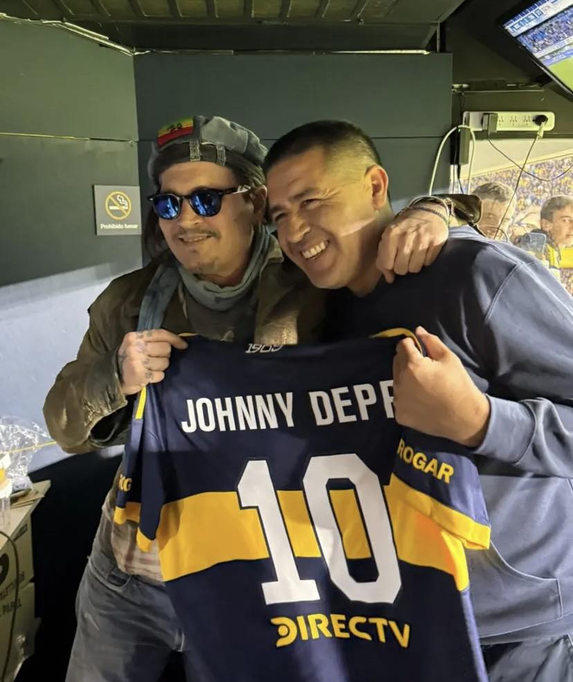 Johnny Depp Boca Juniors