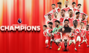 Arsenal Champions graphic