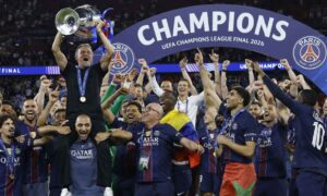 PSG Champions League win