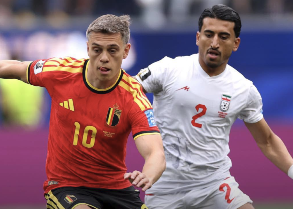 Ni tan Diablos, Bélgica no pasa del empate contra Irán que suma otro punto