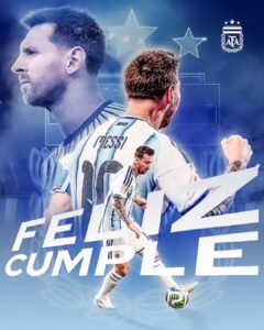 ¡Felices 39, Messi Un cumpleaños histórico para el eterno Capitán
