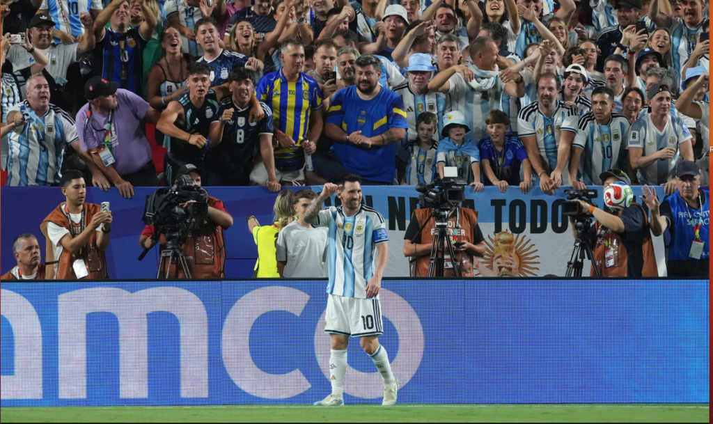Lionel Messi’s first career World Cup hat-trick seals the win for Argentina