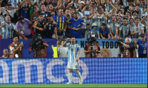 Lionel Messi’s first career World Cup hat-trick seals the win for Argentina