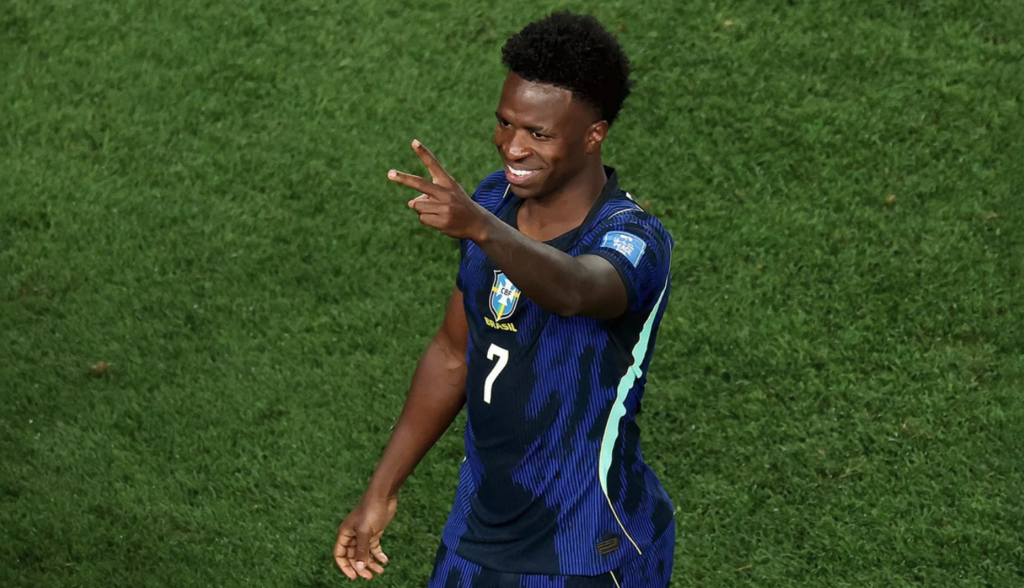 Vini Jr. shines in Brazil’s first World Cup win of the tournament