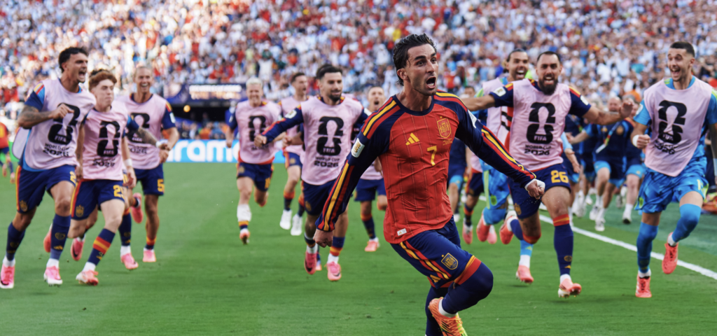 Spain shatters Messi’s dream and wins the 2026 World Cup with a stunning goal in extra time
