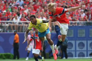 Historic Erling Haaland performance against Brazil as Norway advance to the Quarterfinals