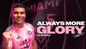 Inter Miami officially announces the signing of Casemiro