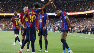 FC Barcelona 5-2 Rayo Vallecano: Lamine Yamal and Raphinha score two goals each in Barca’s third straight win