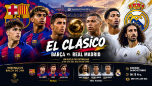 ElClásico de los nominados: siete candidatos al Balón de Oro frente a frente